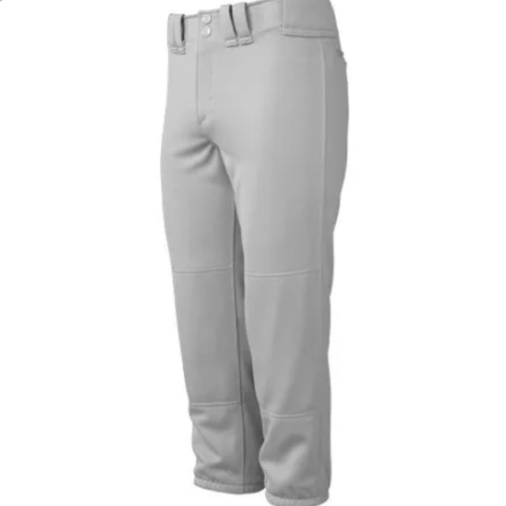 Gray Mizuno Softball Pants